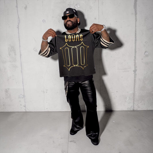 LOVAS JERSEY: BLACK